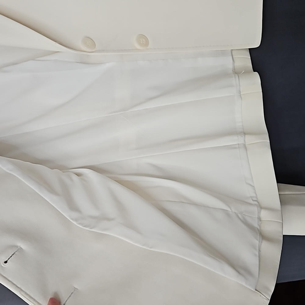 Anne Klien off white size 8 suit coat - Picture 6 of 12